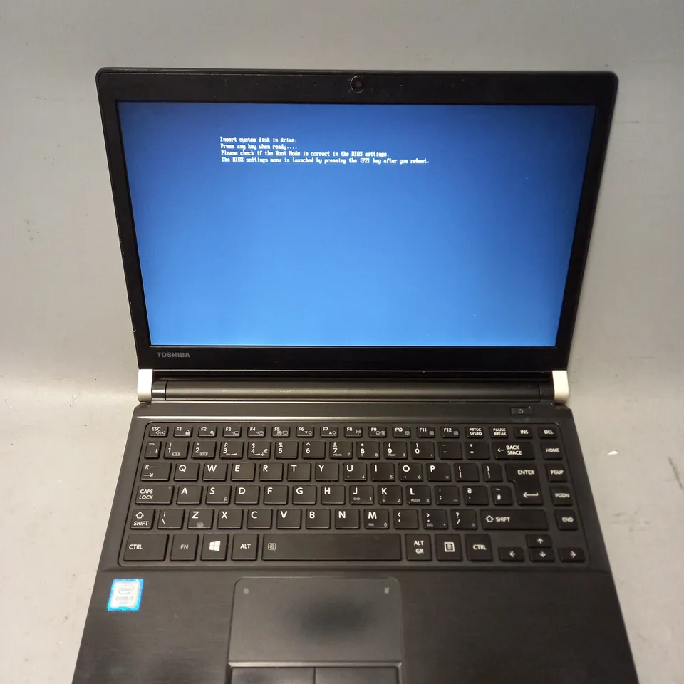 TOSHIBA PORTEGE A30-C LAPTOP IN BLACK