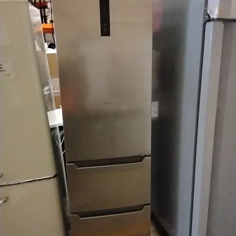 ELECTRIQ 282 LITRE FRIDGE FREEZER - TOTAL NO FROST IN STAINLESS STEEL