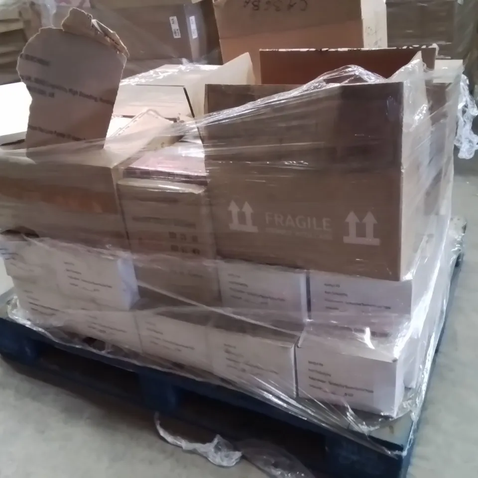 PALLET OF ASSORTED BEAUTY PRODUCTS TO INCLUDE;EYE SHADOW,EYE SHADOW CREAM APPROXIMATELY 80 BOXES ITEMS ARE PAST BEST BEFORE USE