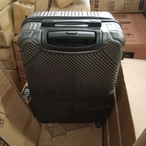NEO GREY HARD PLASTIC SHELL SUITCASE