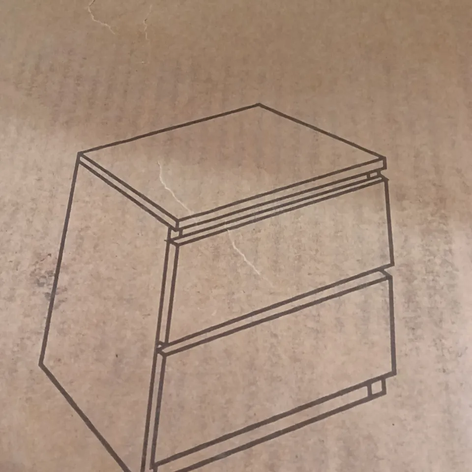 BOXED NIGHT TABLE WARM WHITE (1 BOX)