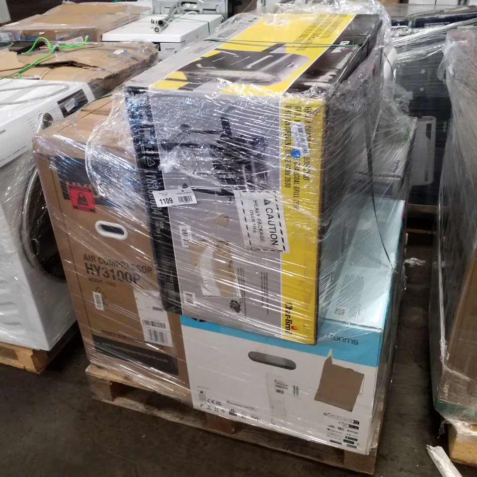 PALLET CONTAINING APPROXIMATELY 5 RAW ELECTRICAL ITEMS TO INCLUDE