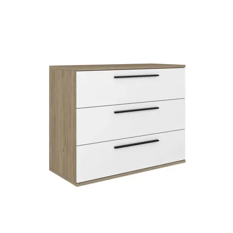 BOXED JAZMANE 3 DRAWER CHEST OF DRAWERS (2 BOXES)