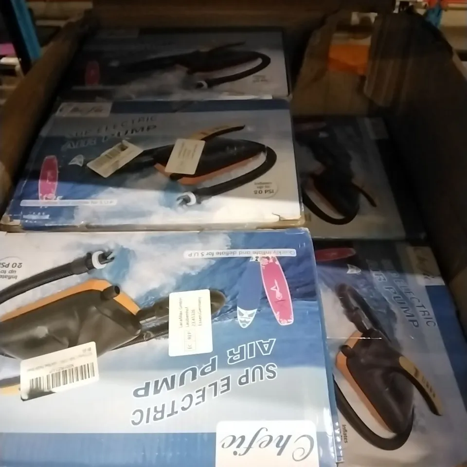 A BOX OF 8 BOXED SUP ELECTRIC AUR PUMPS