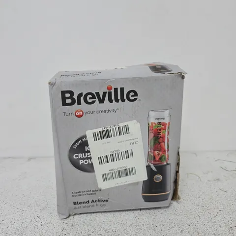 BREVILLE BLEND ACTIVE BLENDER – BOXED (BLACK)