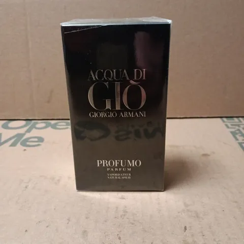 BOXED AND SEALED GIORGIO ARMANI ACQUA DI GIO PROFUMO 75ML PARFUM