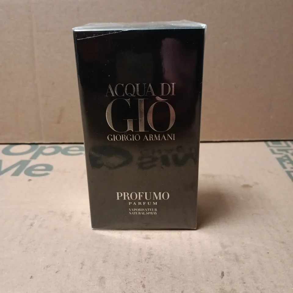 BOXED AND SEALED GIORGIO ARMANI ACQUA DI GIO PROFUMO 75ML PARFUM