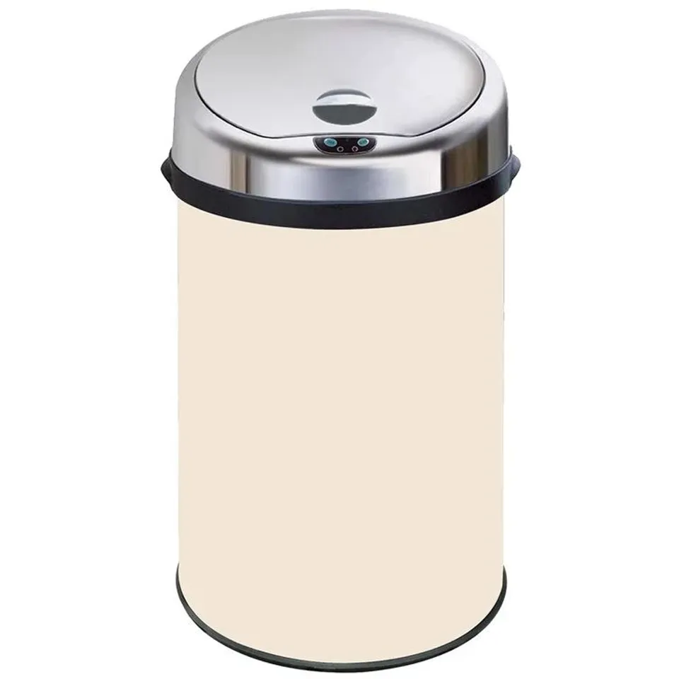 BOXED LADSON STEEL MOTION SENSOR RUBBISH BIN (1 BOX)