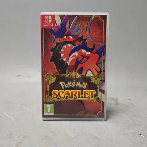 NINTENDO SWITCH GAME POKEMON SCARLET