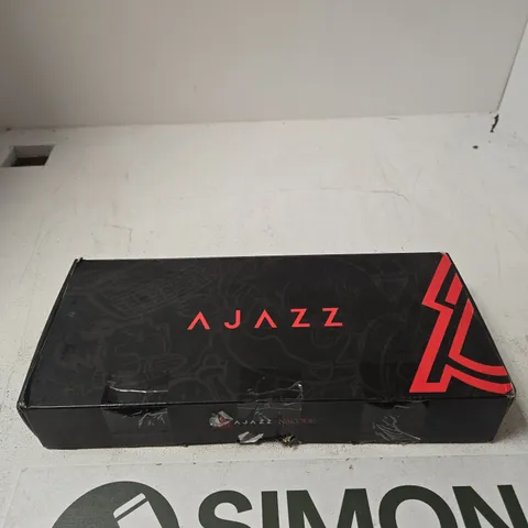 AJAZZ MECHANICAL KEYBOARD β WHITE CHASSIS WITH PASTEL BLUE/PURPLE KEYCAPS