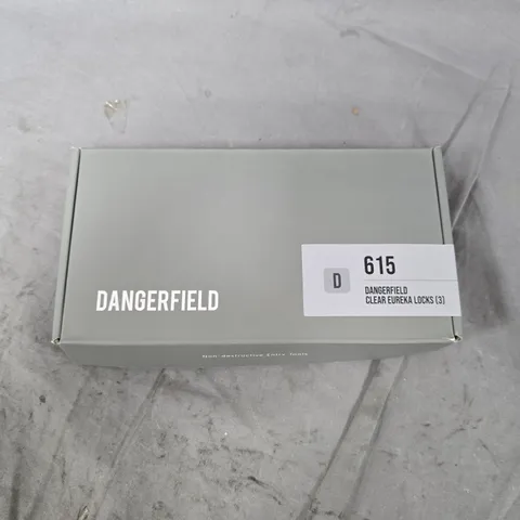 BOXED DANGERFIELD CLEAR EUREKA LOCKS (3)