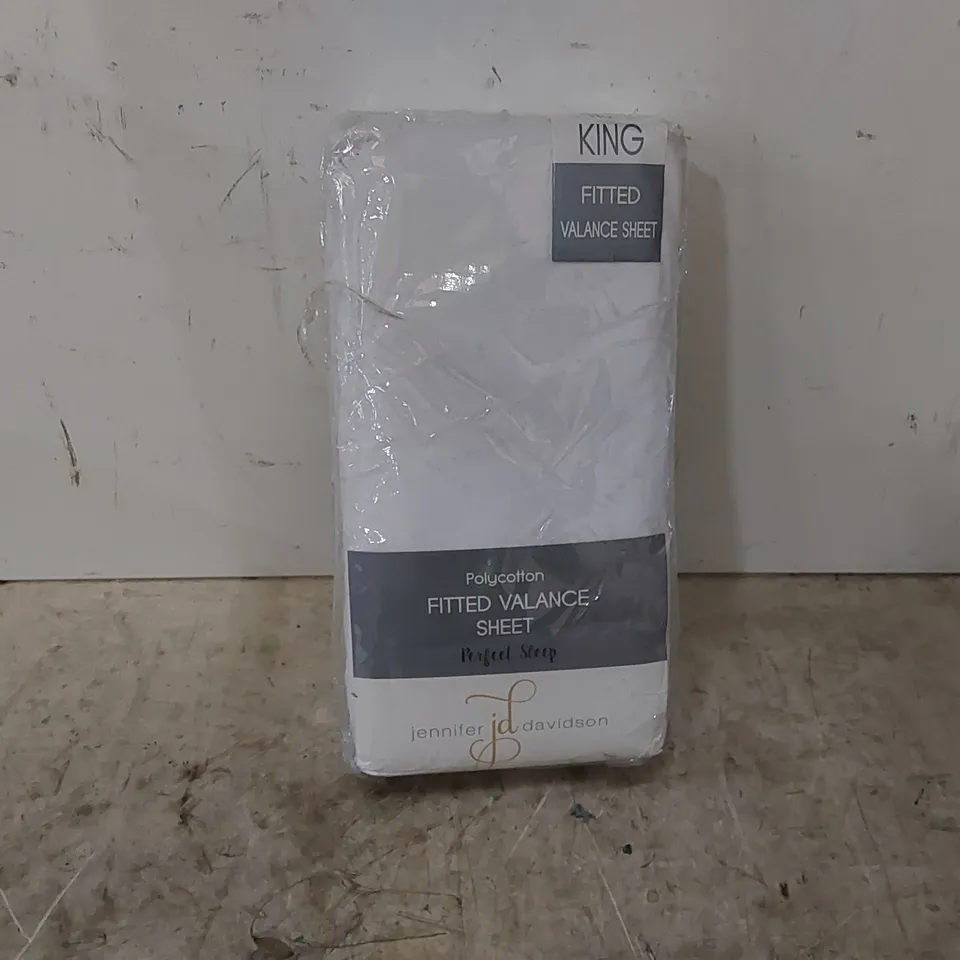 BAGGED FILLED MATTRESS PROTECTOR CASE PACK FITTED VALANCE SHEET KING SIZE (1 ITEM)