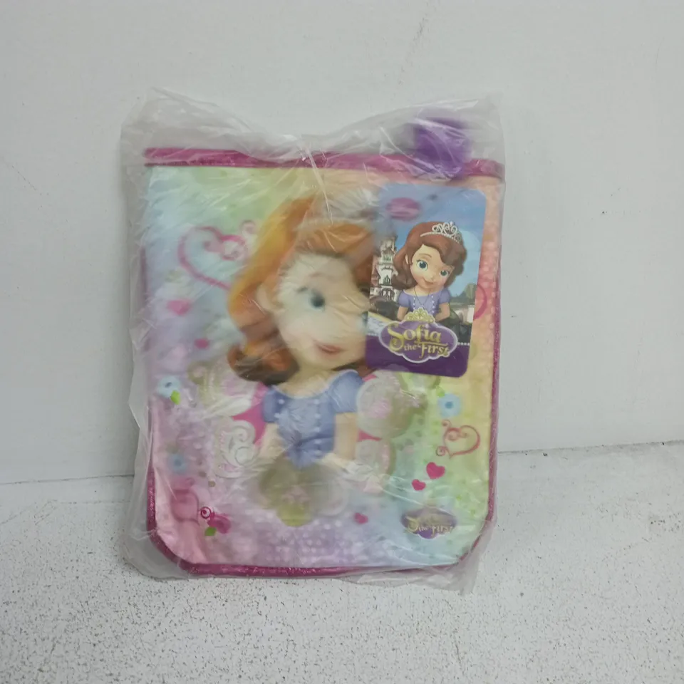 BAG CONTAINING APPROXIMATELY 10 SOFIA THE FIRST BAGS 