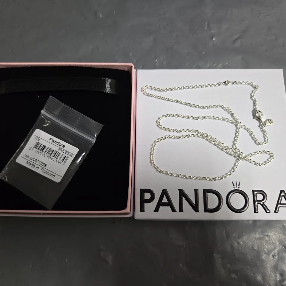 BOXED PANDORA NECKLACE - S925 ALE STAMP