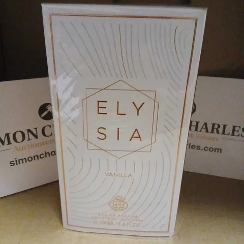BOXED AND SEALED ELYSIA VANILLA EAU DE PARFUM 100ML
