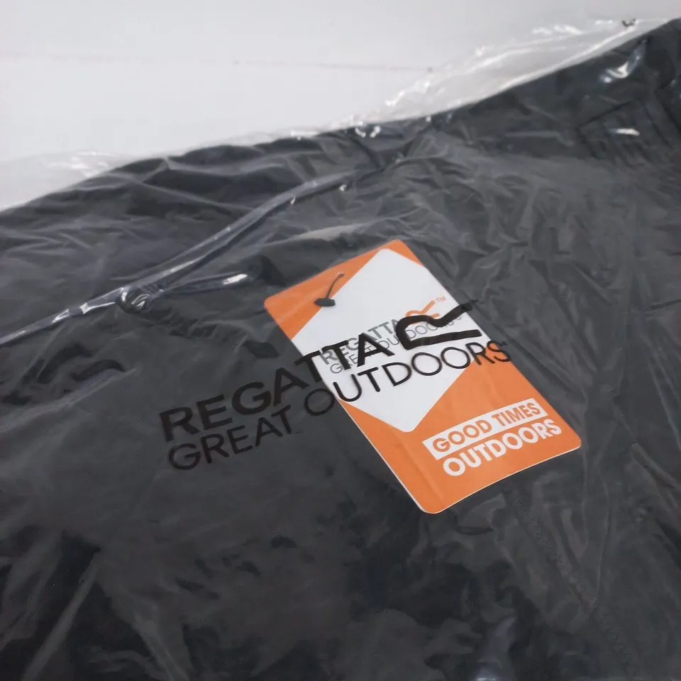 REGATTA MAYSE FULL ZIP FLEECE - BLACK (UK 16)