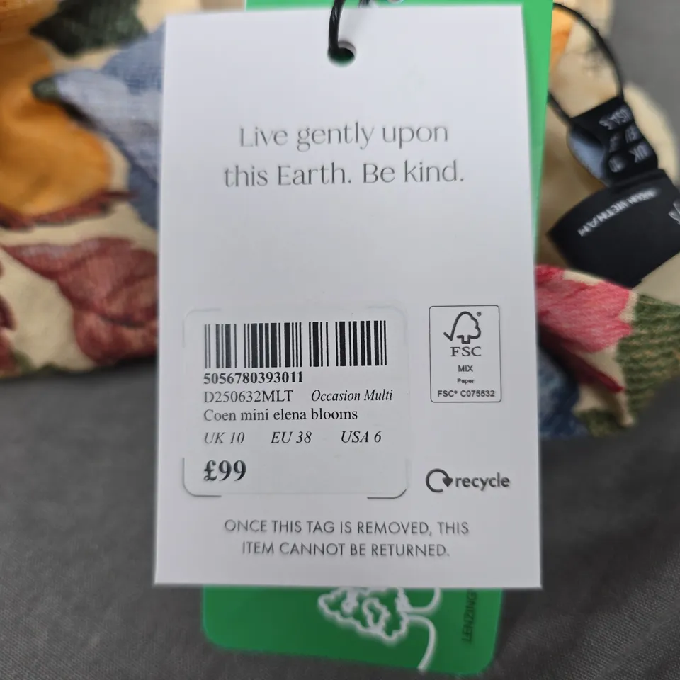NOBODYS CHILD COEN MINI ELENA BLOOMS - SIZE 10