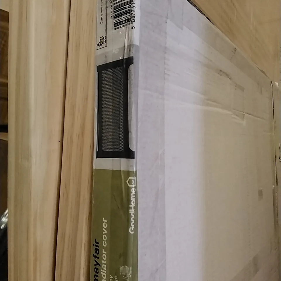 MAYFAIR LARGE GREY RADIATOR COVER 