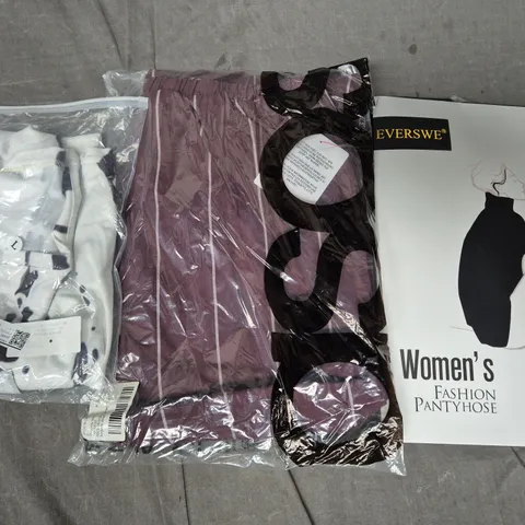 BOX OF APPROXIMATELY 25 ASSORTED CLOTHING AND FASHION PRODUCTS IN VARIOUS STYLES AND SIZES - COLLECTION ONLY