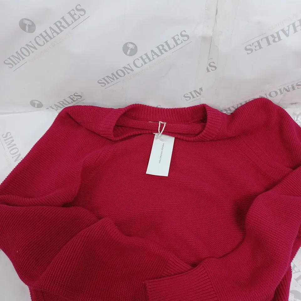 FRENCH CONNECTION LILLY MOZART CREW NECK JUMPER - SIZE UNSPECIFIED 