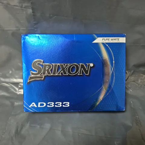 BOXED SRIXON AD333 GOLF BALLS WHITE