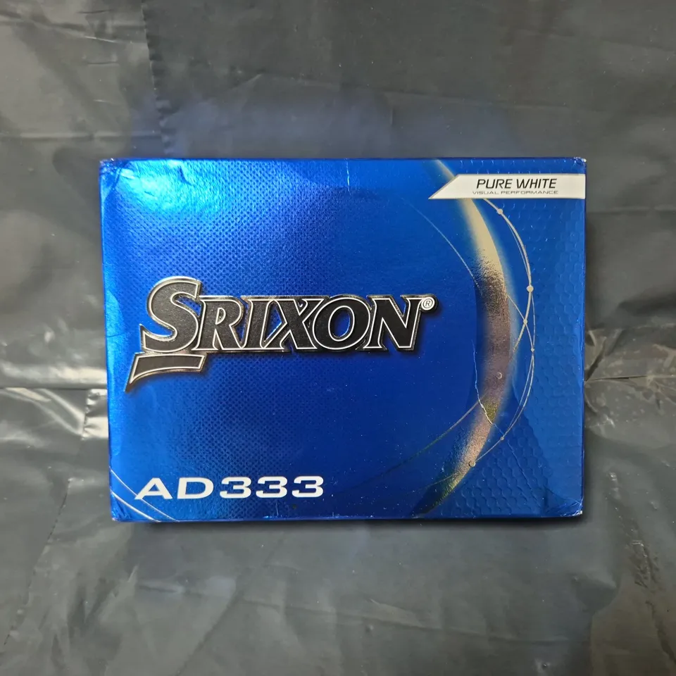 BOXED SRIXON AD333 GOLF BALLS WHITE