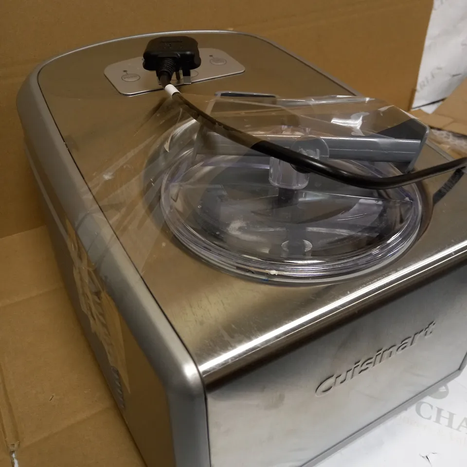 CUISINART ICE CREAM & GELATO PROFFESSIONAL FREEZE BOWL 