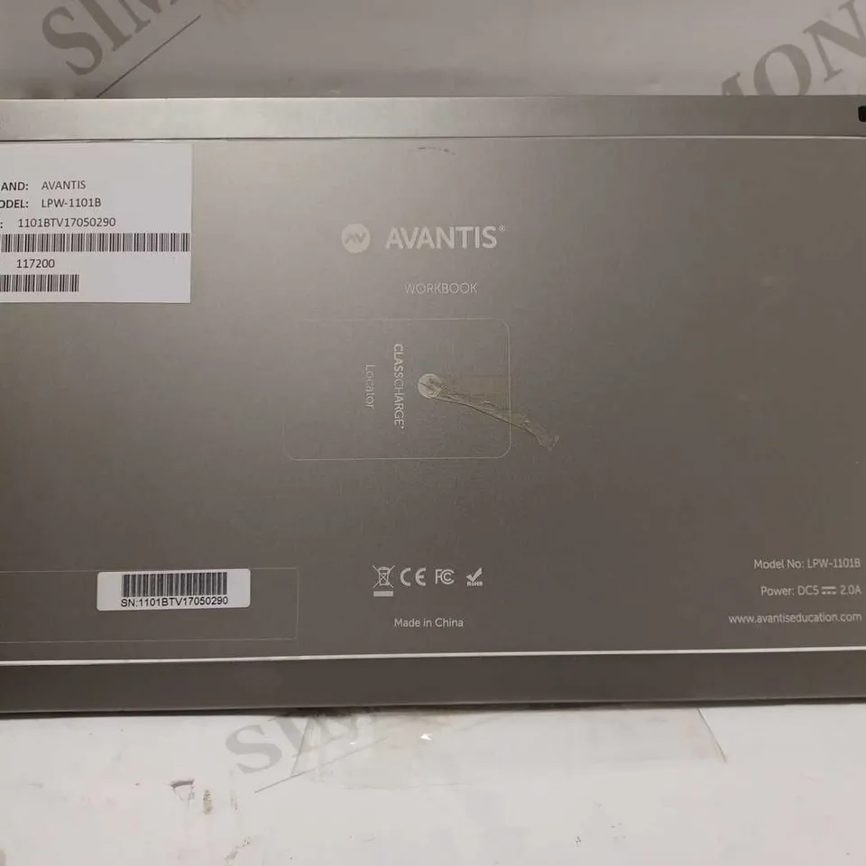 AVANTIS LPW-1101B WORKBOOK TABLET 