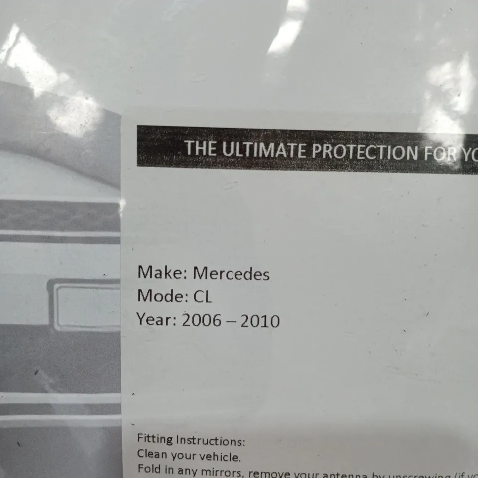 MERCEDES CL CAR COVER (2006–2010) HEAVY DUTY TAILORED CAR COVER – HD CAR COVERS