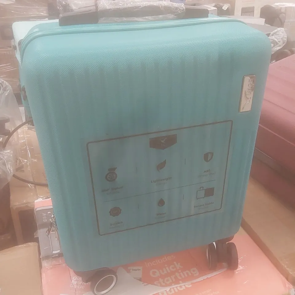 LUGG VACAY TRAVEL SUITCASE -  TURQUOISE 