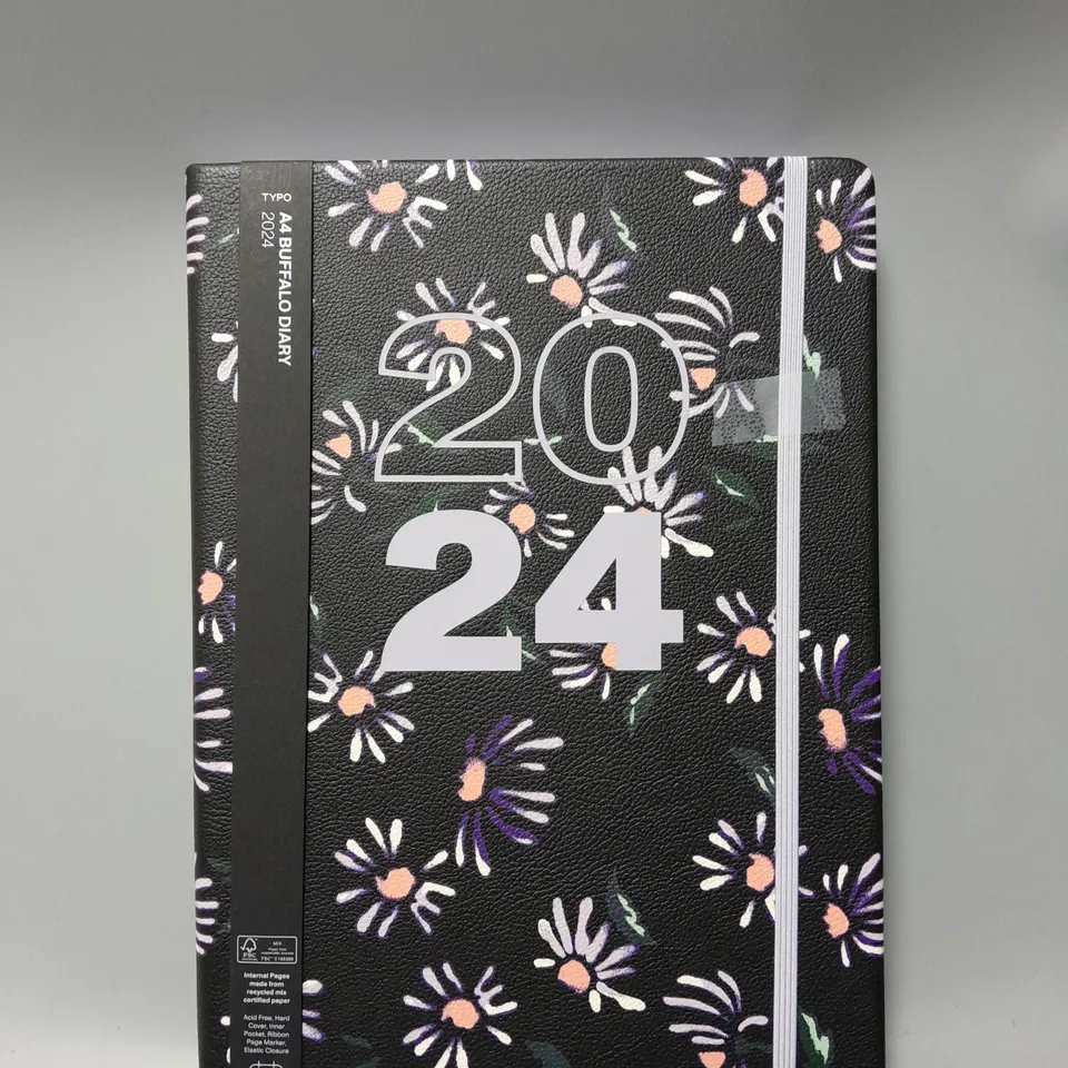 TYPO A4 BUFFALO DIARY 2024