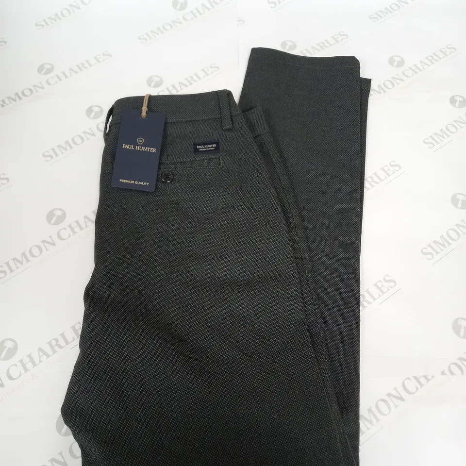PAUL HUNTER LOGAN STRUCTURE TROUSERS SIZE W30 L32