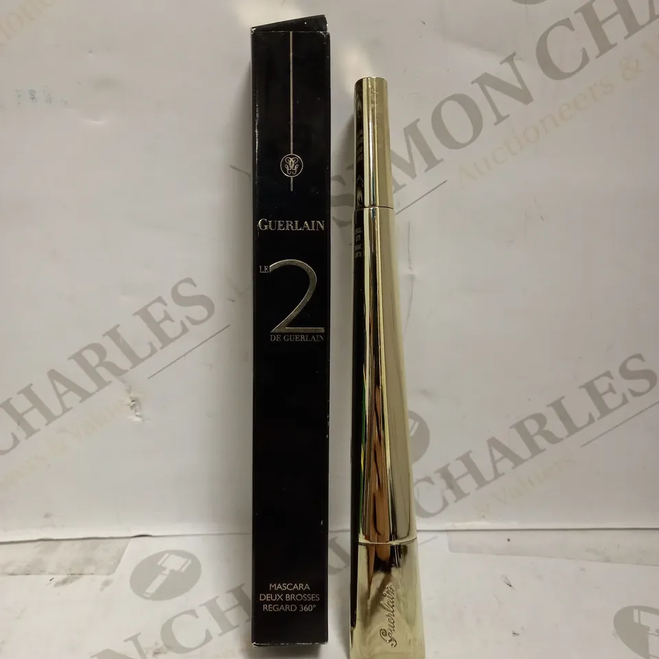 GUERLAIN LE 2 TWO BRUSH MASCARA 7.6ML - 10 NOIR 2 NOIR