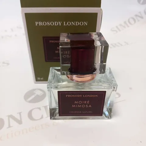 BOXED PROSODY LONDON MOIRE MIMOSA COLOGNE EAU DE COLOGNE 30ML