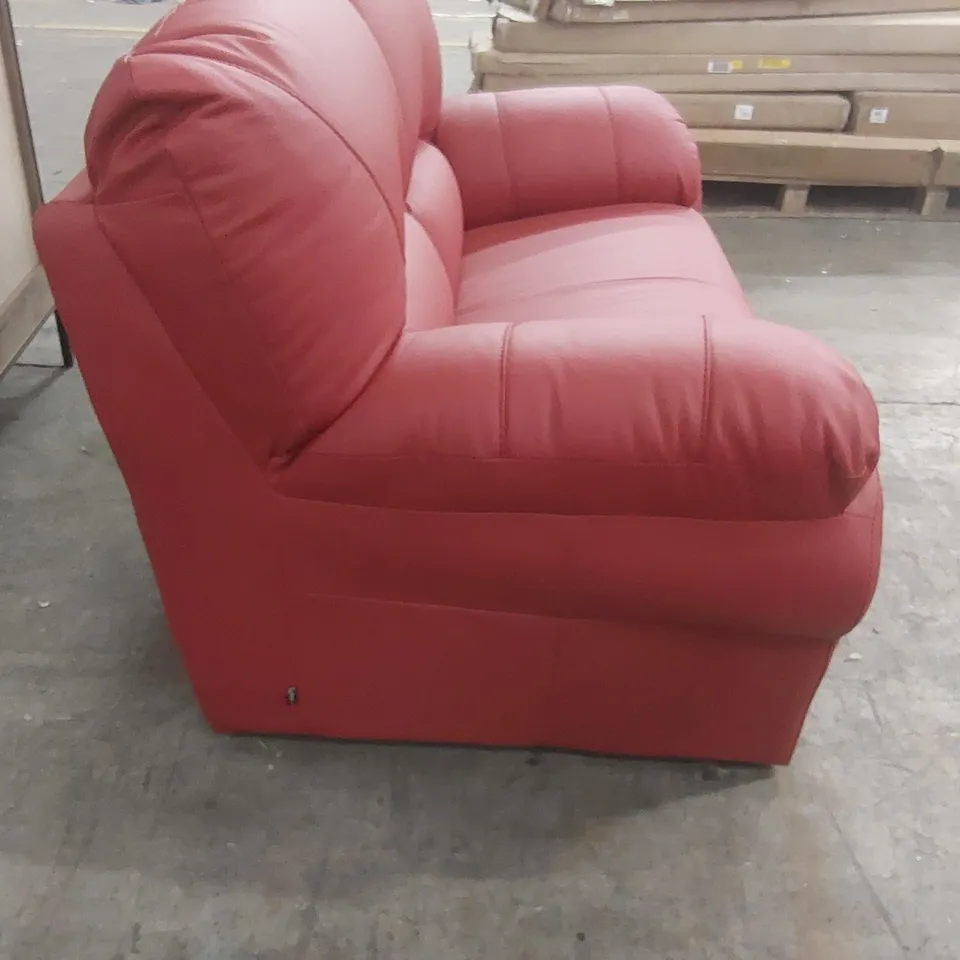 QUALITY DESIGNER DES SOFA LINE HEPPMAN GENUINE LEATHER 2 SEATER LOVESEAT