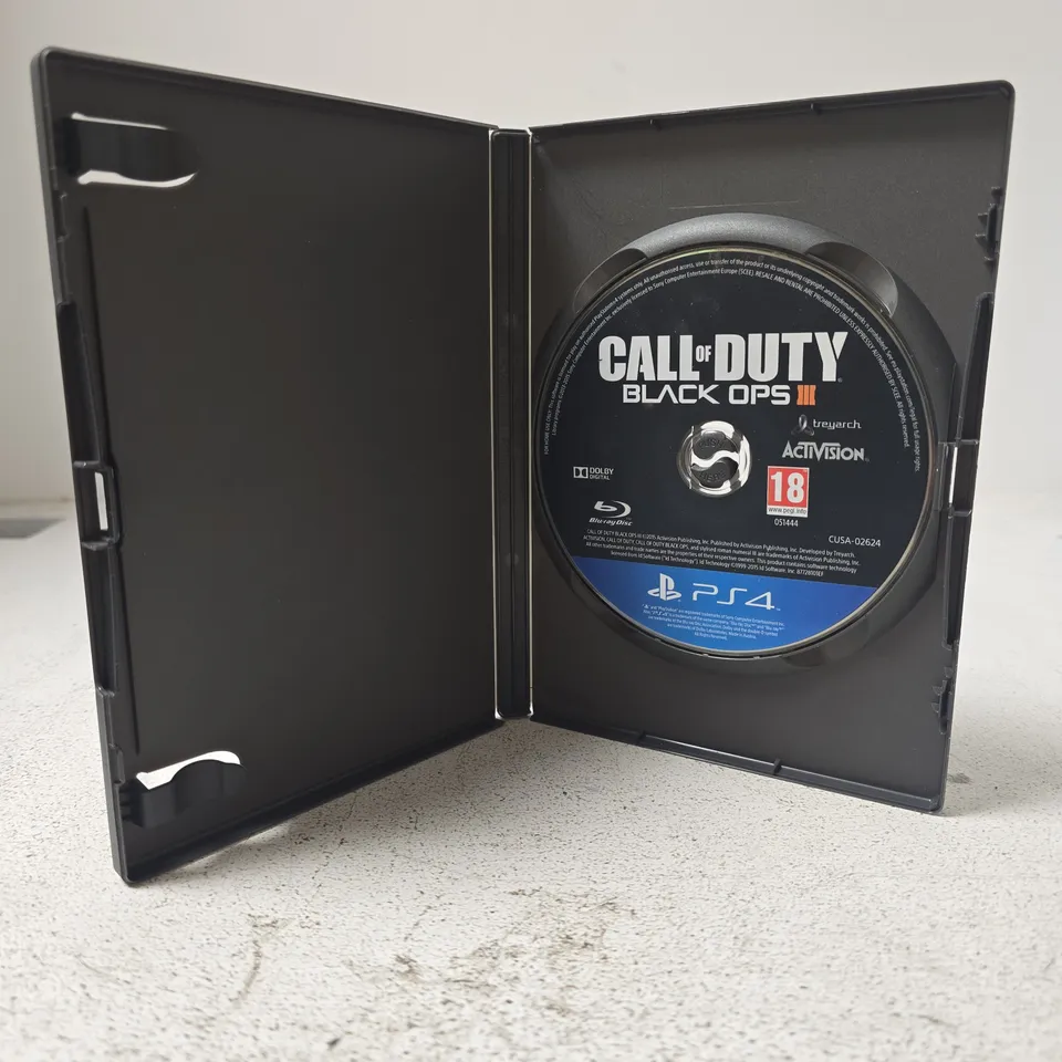 CALL OF DUTY BLACK OPS III FOR PS4