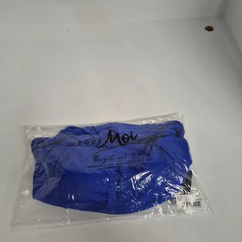 POUR MOI SANTA BARBARA RUCHED TUMMY CONTROL SWIMSUIT - ULTRAMARINE, UK 18