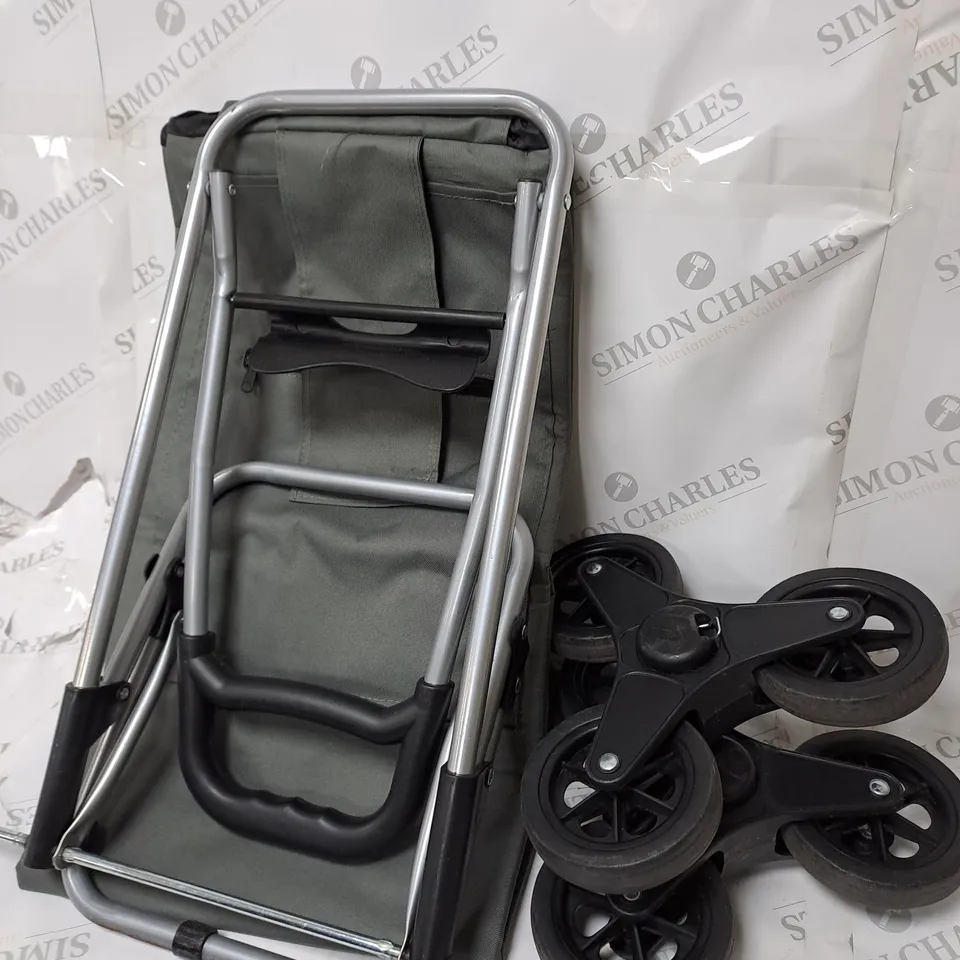 LOCK 'N LOCK INSULATED SHOPPING TROLLEY CART IN GREY