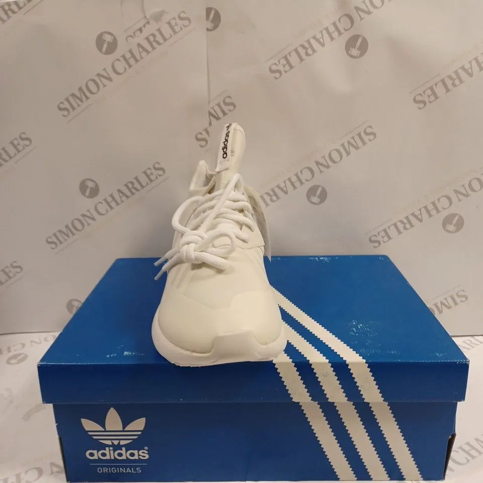 BOXED ADIDAS TUBULAR RUNNER UK 8 WHITE 