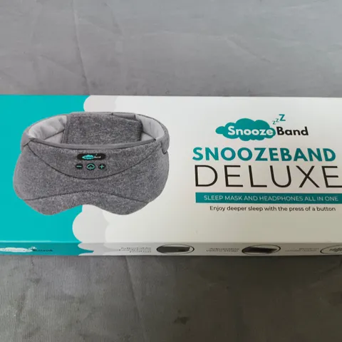 SEALED SNOOZE BAND DELUXE SLEEP MASK 