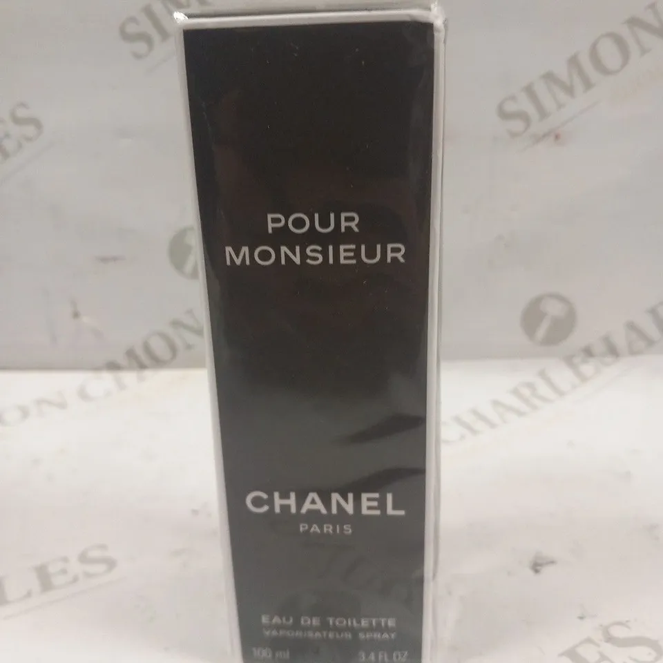 BOXED AND SEALED CHANEL POUR MONSIEUR EAU DE TOILETTE 100ML