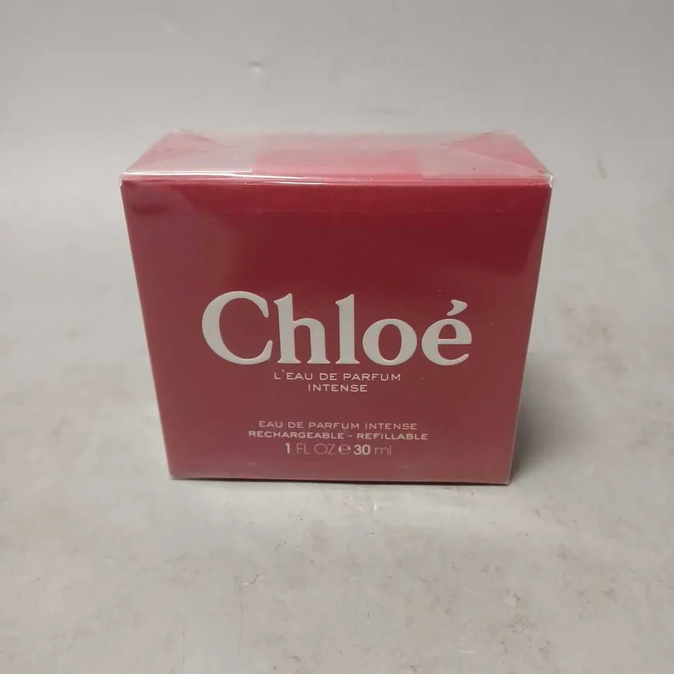 BOXED AND SEALED CHLOE L'EAU DE PARFUM INTENSE REFILLABLE 30ML