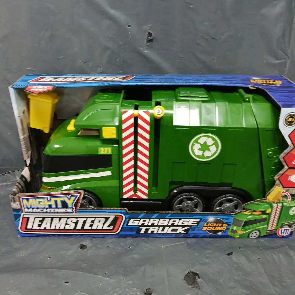 TEAMSTERZ LIGHT & SOUND GARBAGE TRUCK 