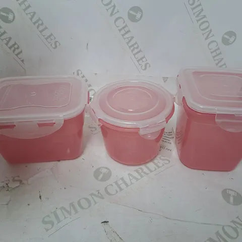 OUTLET LOCK & LOCK 25 PIECE NESTABLE FOOD CONTAINERS