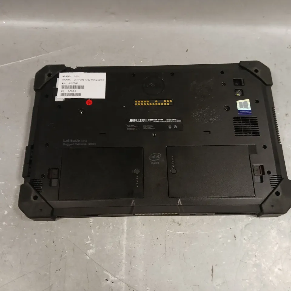 DELL LATITUDE 7212 RUGGED EXTREME TABLET 