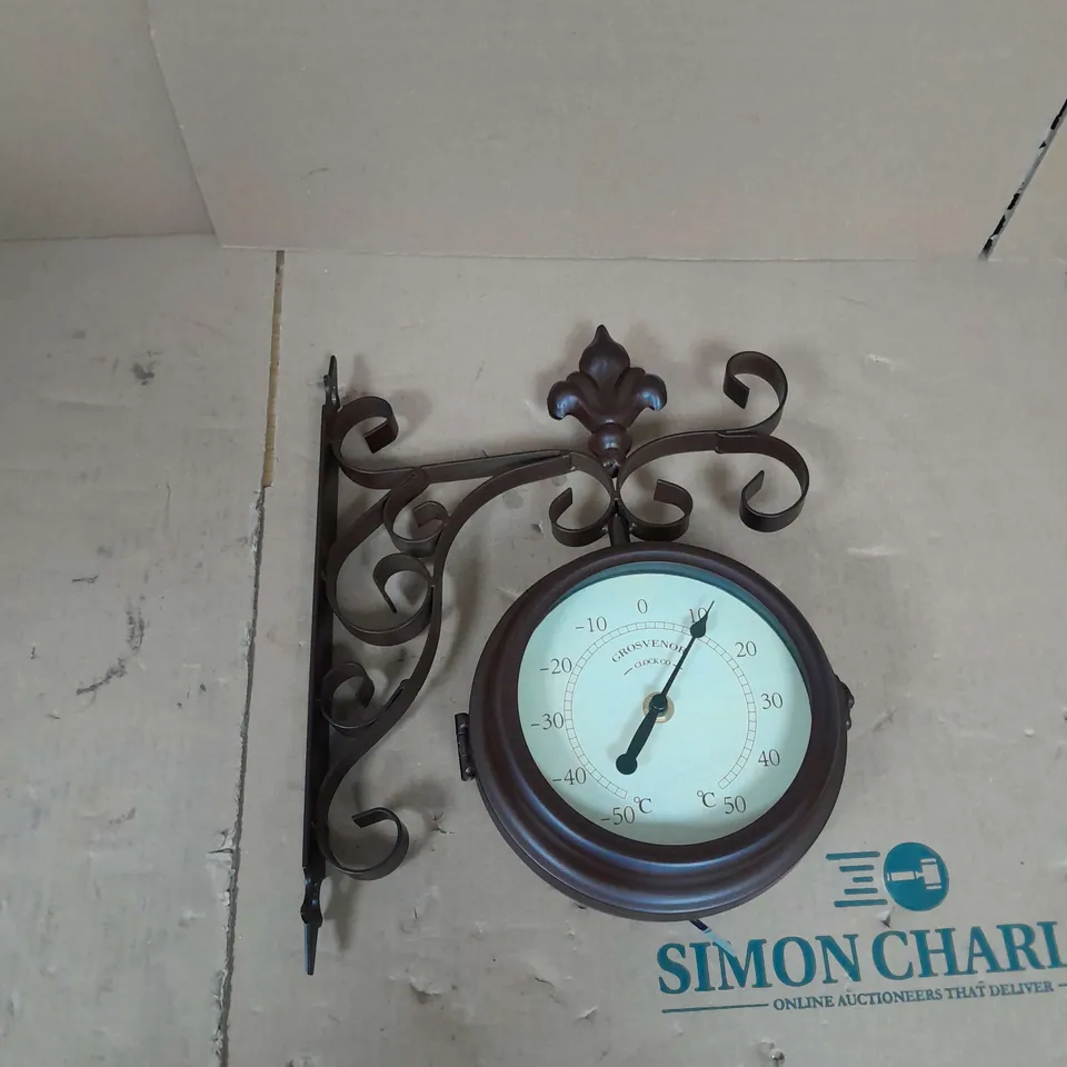 OUTDOOR GARDEN CLOCK