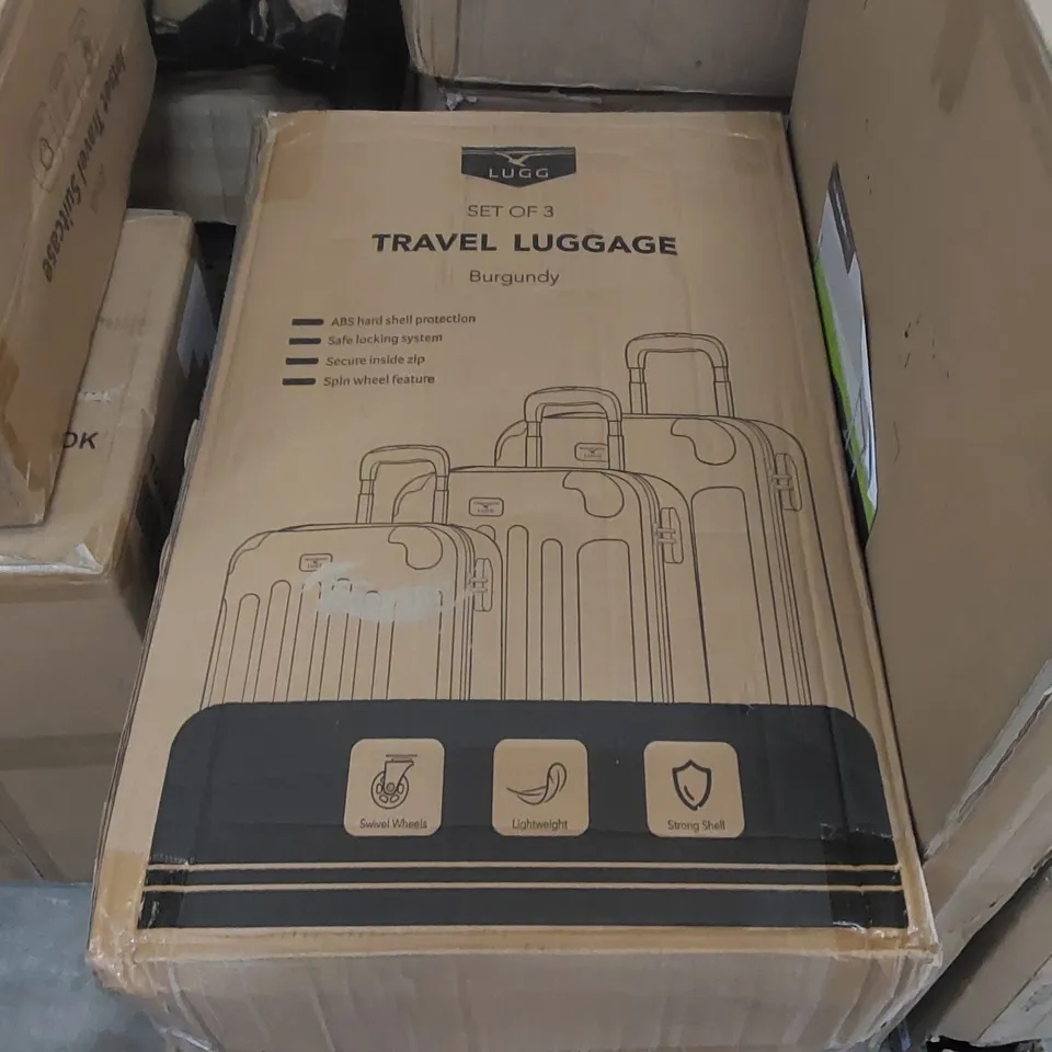 BOXED LUGG TRAVEL LUGGAGE SET