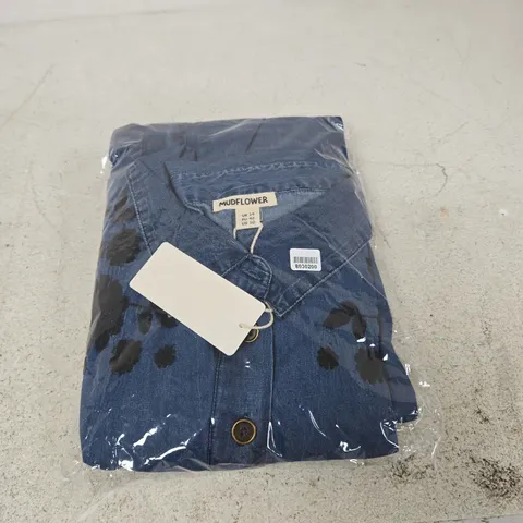 MUDFLOWER DENIM SHIRT – WOMEN'S UK 14 (EU 42, US 10)