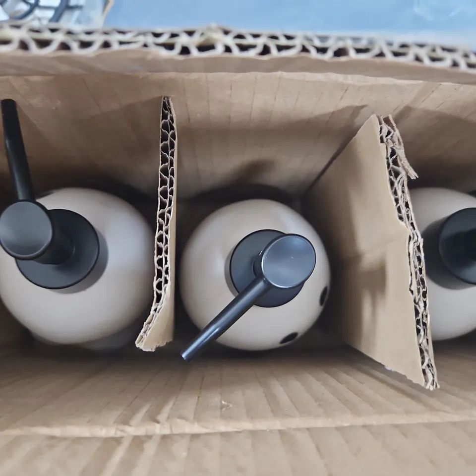 6 BOXES OF 3 GHOST THEMED SOAP DISPENSERS