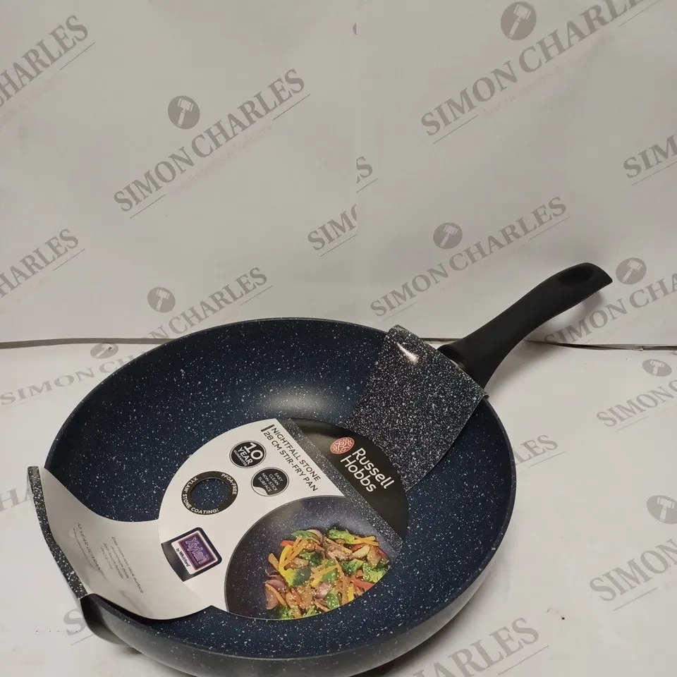 RUSSELL HOBBS NIGHTFALL STONE 28CM STIR-FRY PAN